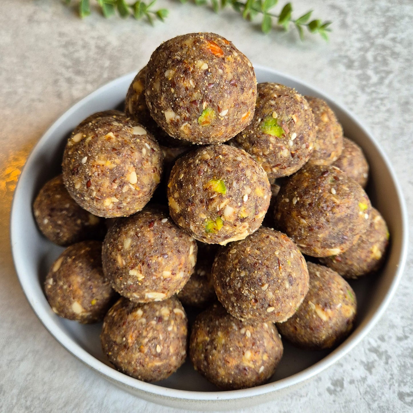 Alsi (flaxseeds) Laddu
